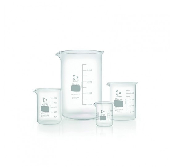 Bicchiere, a forma bassa, DURAN, 100 ml, Ø 50 mm, Altezza 70 mm