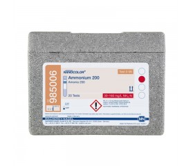 NANOCOLOR® Ammonio 200 - 30-160 mg/L NH4-N, 40-200 mg/L NH4+ - 20 TEST