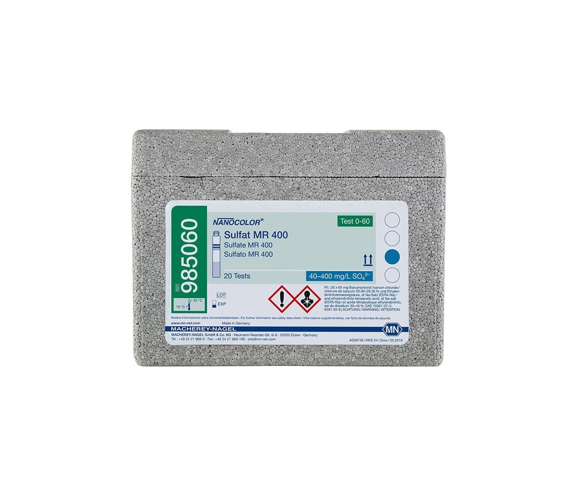 NANOCOLOR® Solfati 40-400 mg/L SO4- 20 TEST