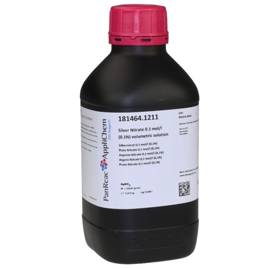 Argento Nitrato 0,1 mol/l (0,1N) Cf. 1LT