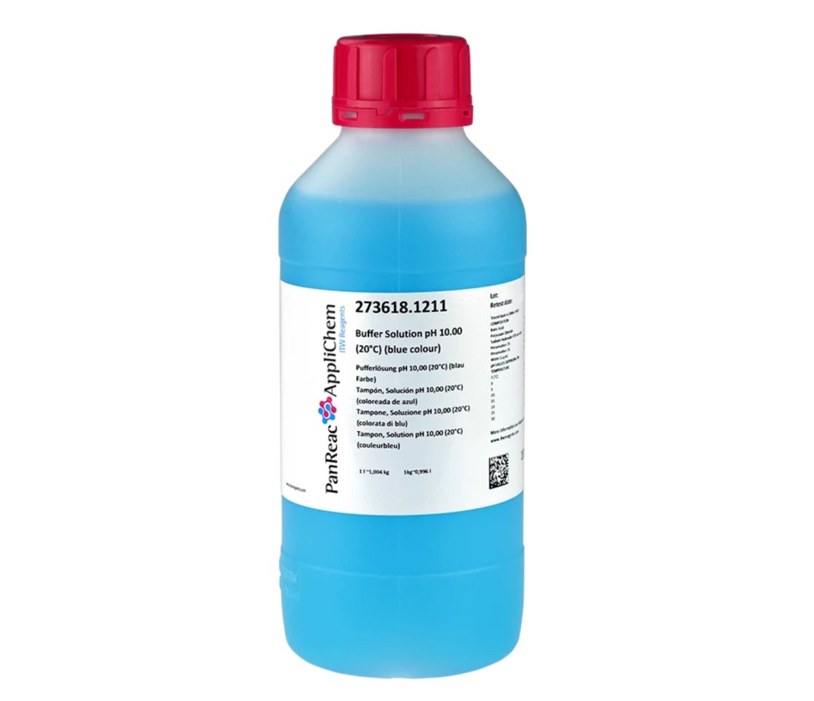 Tampone, Soluzione pH 10,00 (Soluziome colorata) Cf. 1 Litro