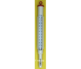 Termometro con scala da 0 a 100°C con gabbia in plastica